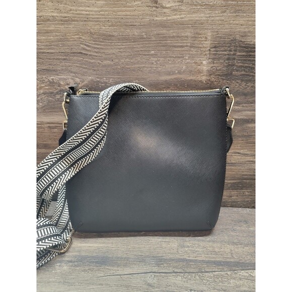 KATE SPADE BLACK LEATHER CROSSBODY HANDBAG - Picture 2 of 6